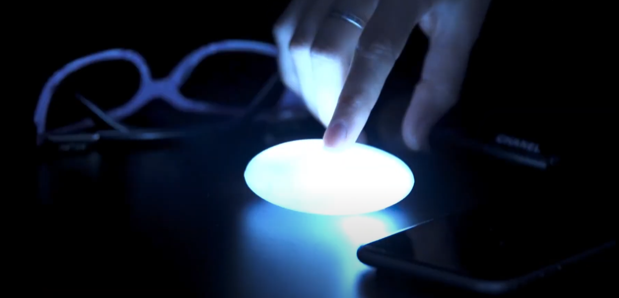 Praktisk LED lampe for vesker, kofferter, etc. for å finne ting igjen i mørket.