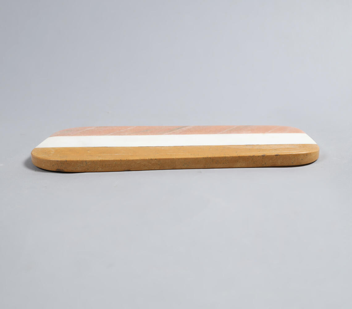 Block Striped Marble Cheeseboard-2