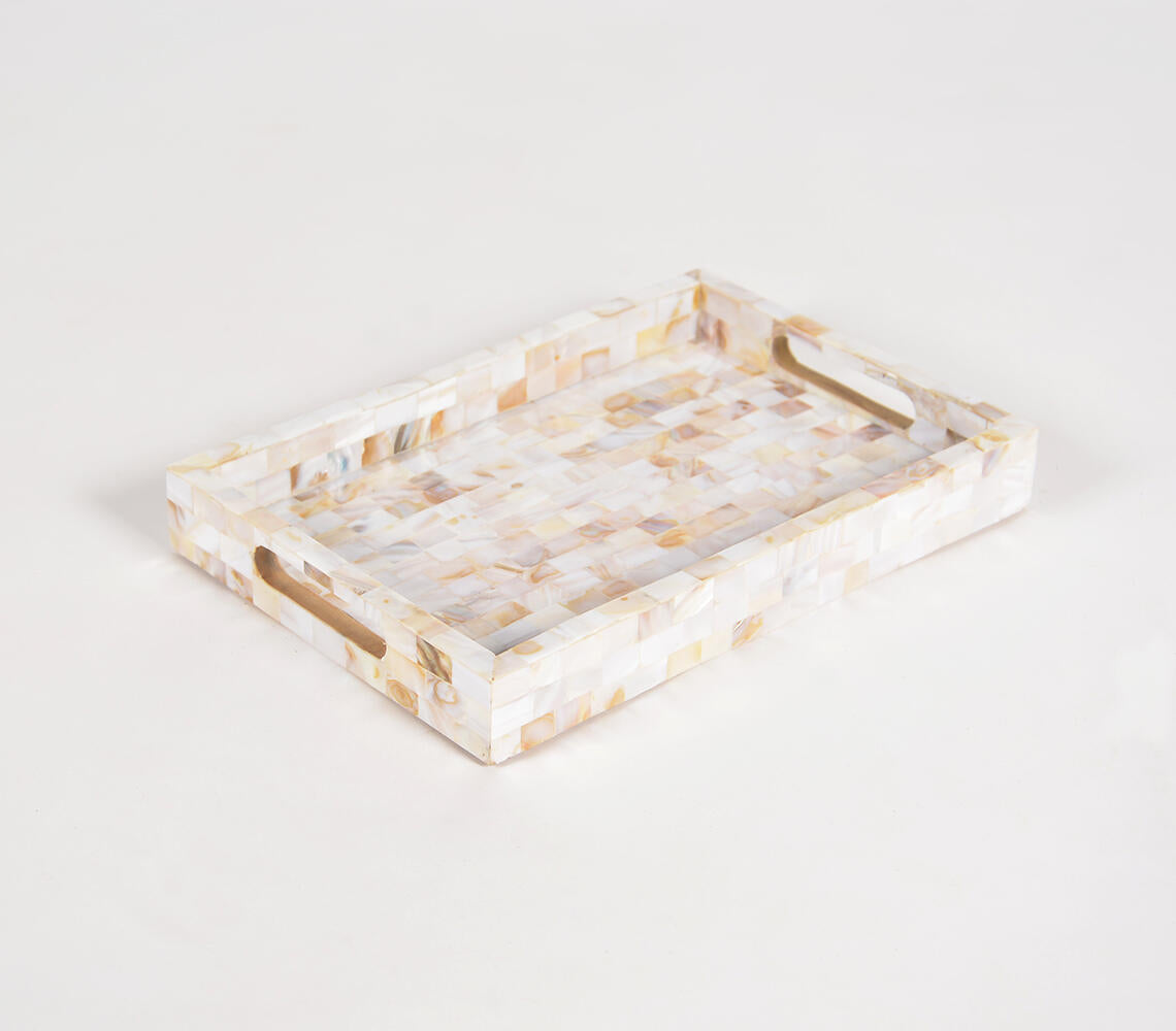 Mother-of-Pearl serving Tray-0